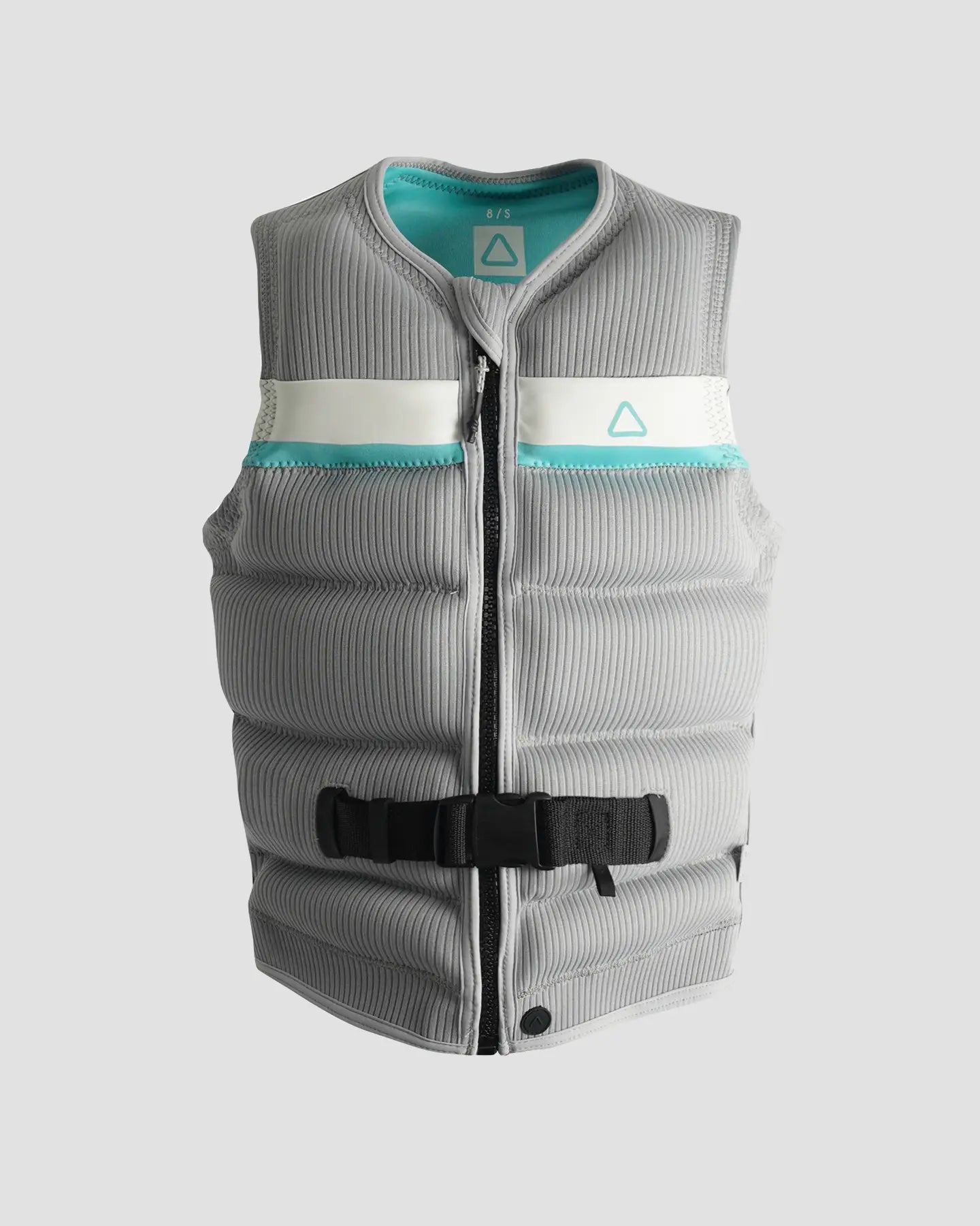 Follow Signal Ladies Life Jacket - Ice/Grey Denim Fabric Leather Fabric Suede Fabric Follow Signal Ladies Life Jacket - Ice/Grey Denim Fabric Leather Fabric Suede Fabric