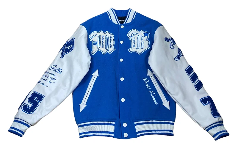 Pelle Pelle MB Wool and Leather Varsity Jacket - Black Knit Jacket Woven Jacket Fleece Jacket Pelle Pelle MB Wool and Leather Varsity Jacket - Black Knit Jacket Woven Jacket Fleece Jacket