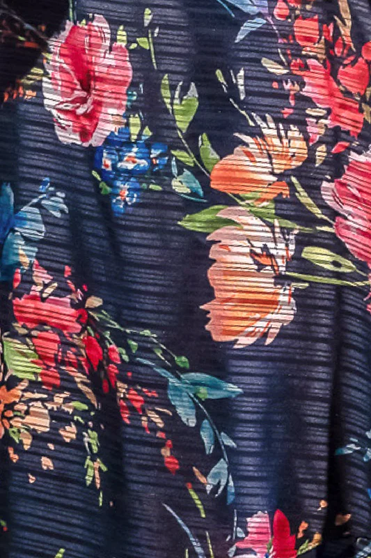 Navy Floral