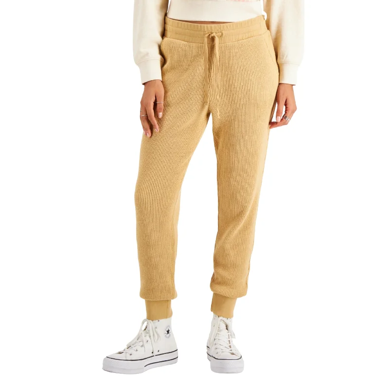 STYLE & CO. - Waffle-Knit Jogger Pants Comfortable Denim Trousers