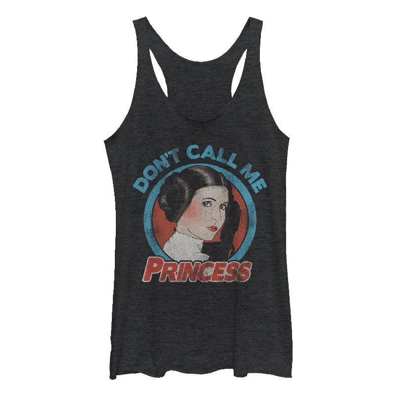 Women's Star Wars Princess Leia Racerback Tank Top athletic tank top