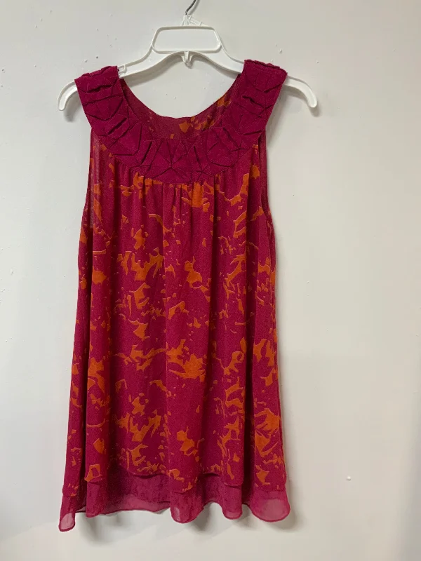 Cabi (M) Pink Org tank boho tank top