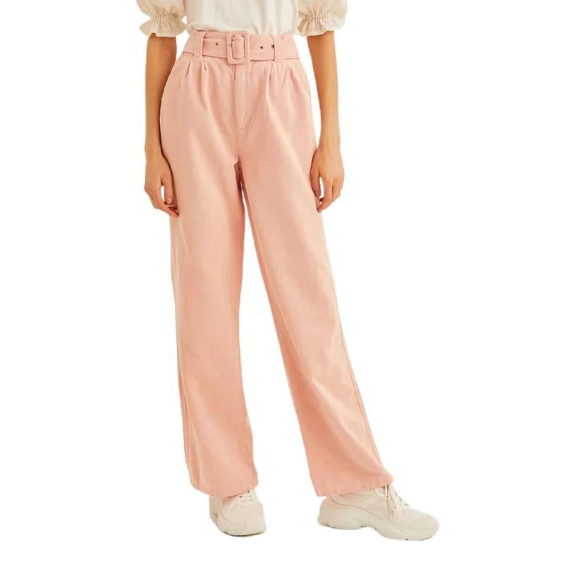 OXXO - High Rise Wide Leg Pant Comfortable Jogger Trousers