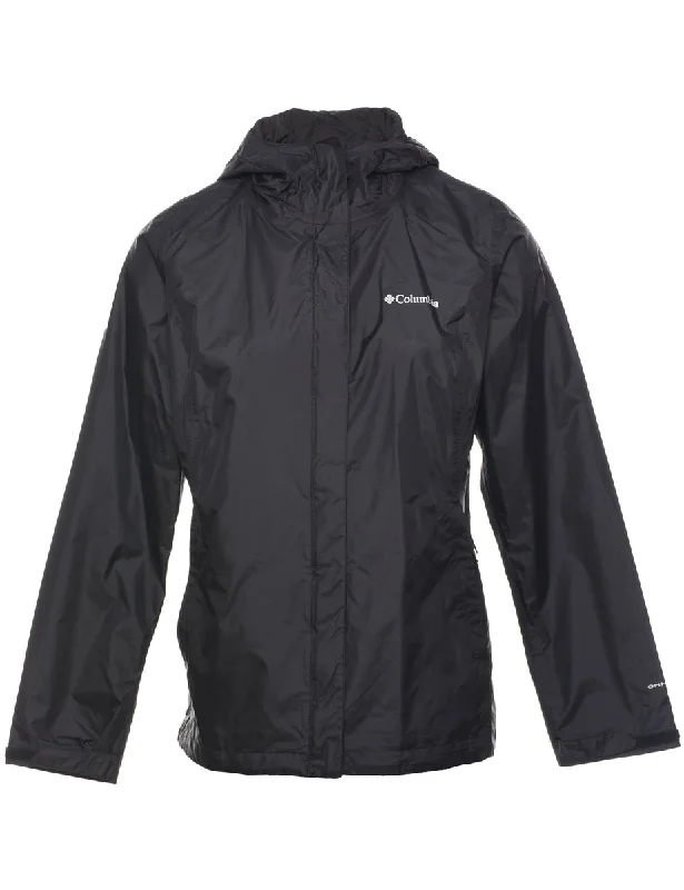 Columbia Nylon Jacket - M V-Neck Jacket Boat Neck Jacket Square Neck Jacket
