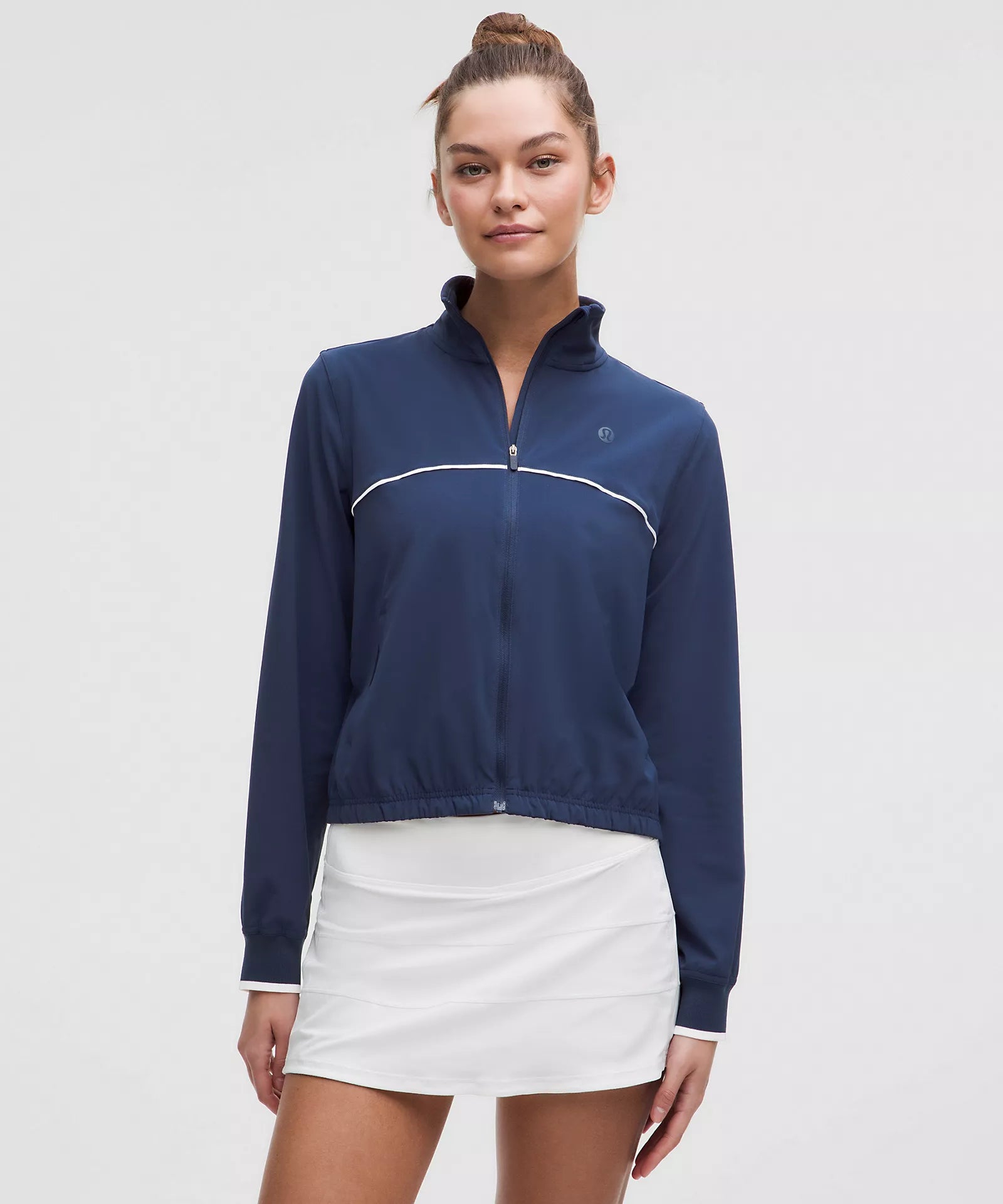 Lululemon Court Rival Jacket Knit Fabric Woven Fabric Fleece Fabric