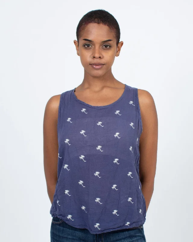 Palm Tree Tank yoga tank top