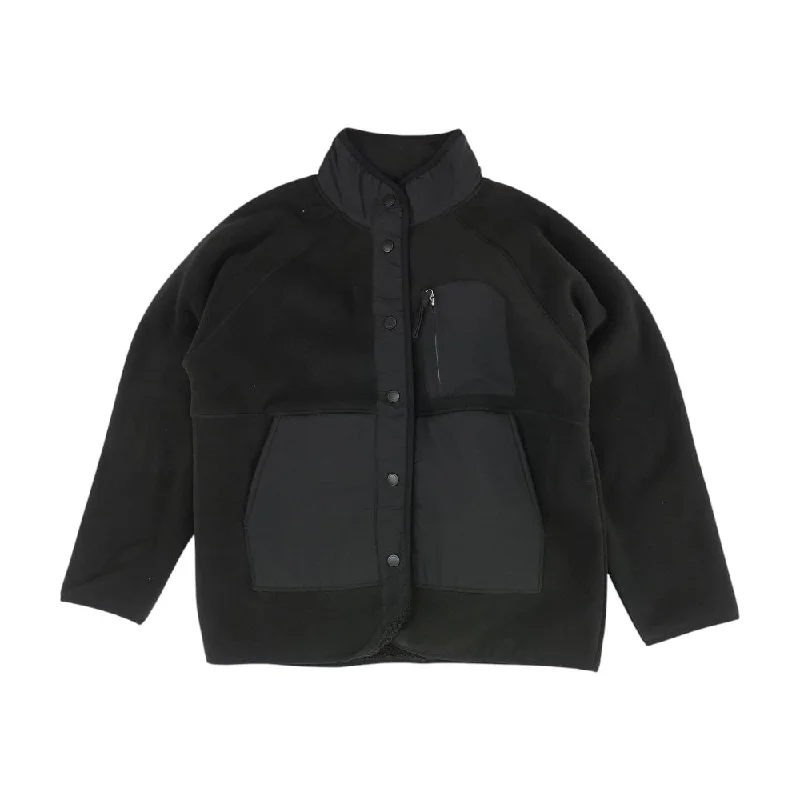 Black Solid Jacket Embroidered Jacket Appliqued Jacket Beaded Jacket