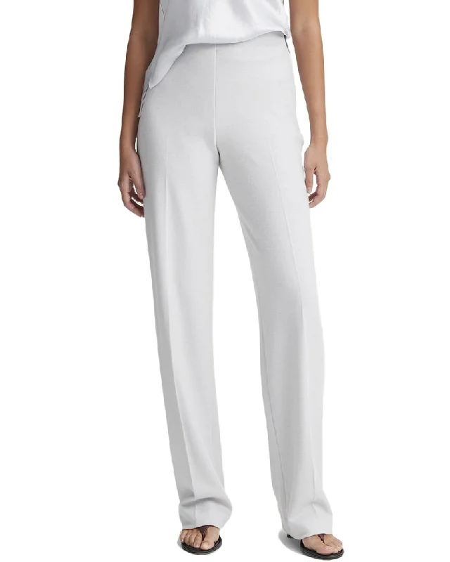 Vince High Rise Cozy Wool-Blend Wide Leg Pant Comfortable Maternity Pants