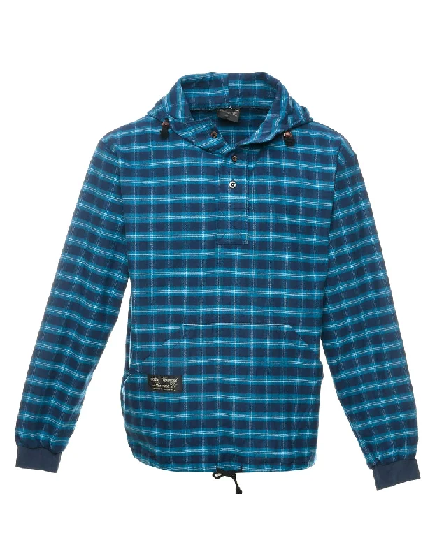 Checked Jacket - L Print Jacket Jacquard Jacket Patchwork Jacket