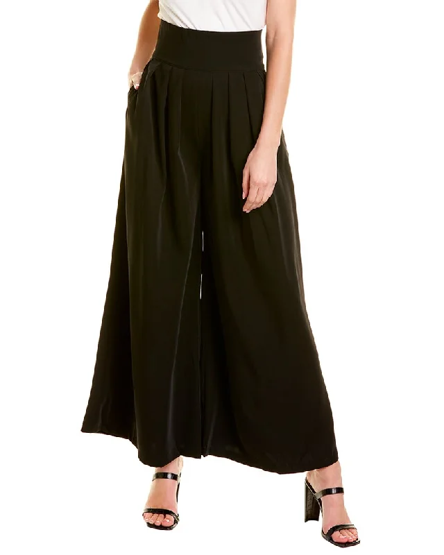 Gracia High-Waist Pant Trendy Wide-Leg Pants