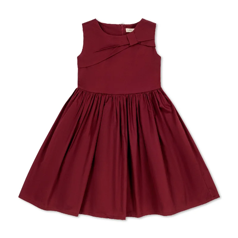 Organic Asymmetrical Bow Party Dress - Baby Tunics Review highly