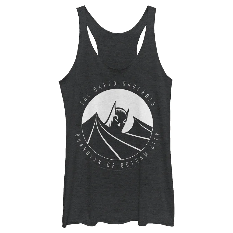 Women's Batman Guardian of Gotham Racerback Tank Top beige tank top