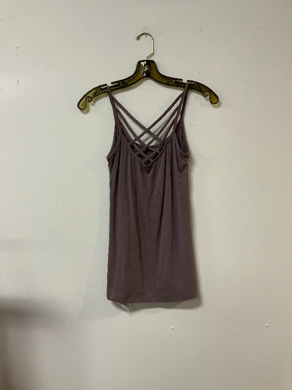 Wishlist (S) mauve tank NWT grey tank top