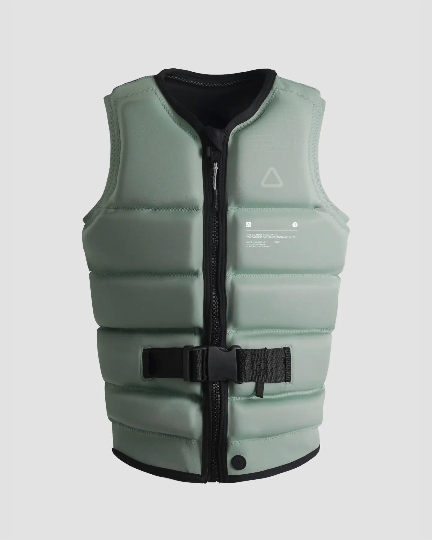 Follow Project One Women's Life Jacket - Mint Quilted Jacket Puffer Jacket Insulated Jacket