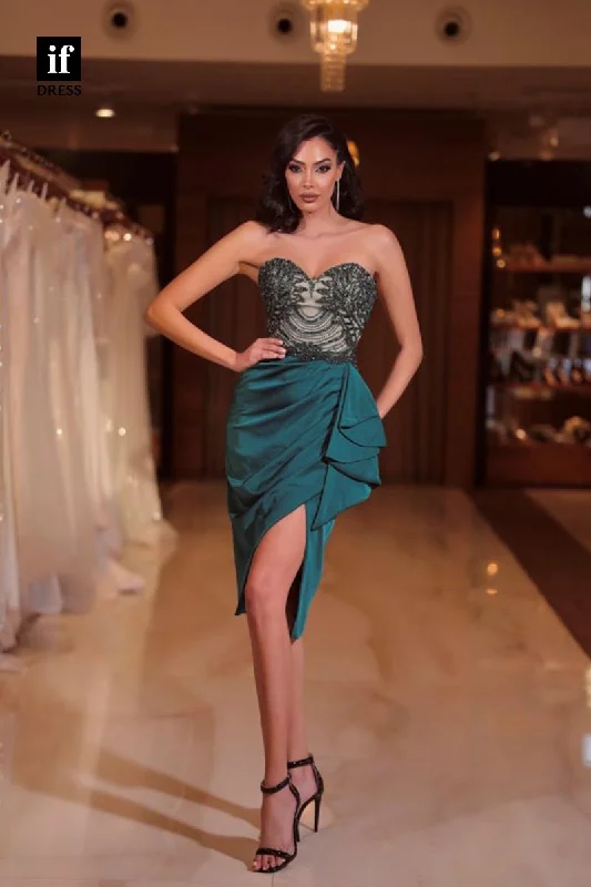 F1866 - Stunning Off-Shoulder Sweetheart Beads Tight Cocktail Homecoming Party Dress Tunics Chic elegant F1866 - Stunning Off-Shoulder Sweetheart Beads Tight Cocktail Homecoming Party Dress Tunics Chic elegant