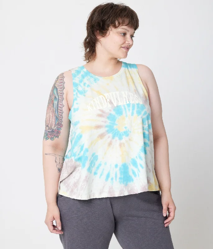 Kindfulness Tank - Tie Dye tie dye tank
