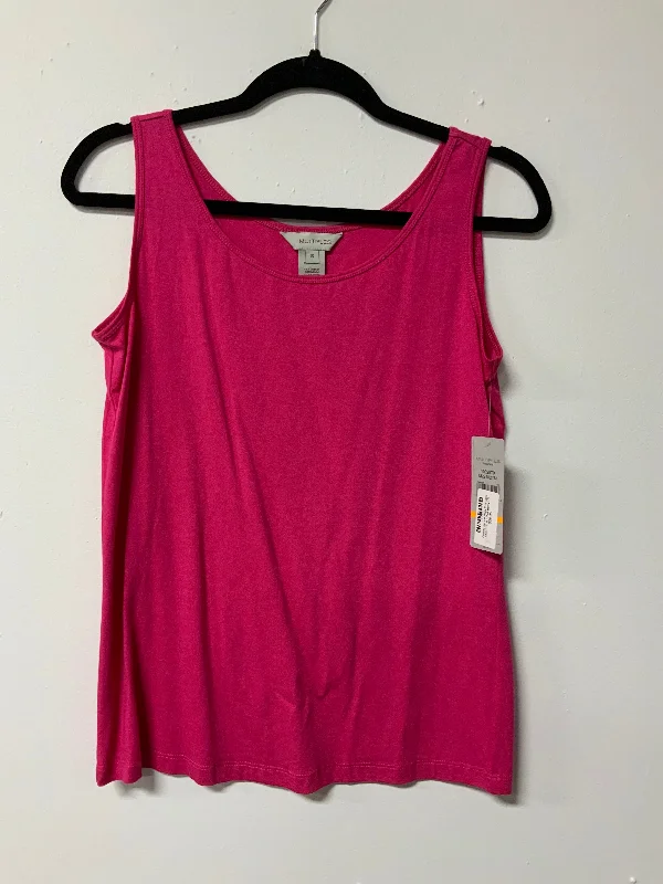 Multiples (S) tank pink NWT activewear tank top