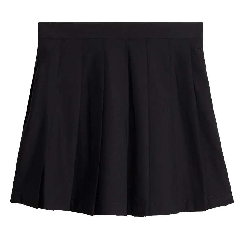 Womens Adina Micro High Stretch Skirt Black - SS25 denim skirt durable