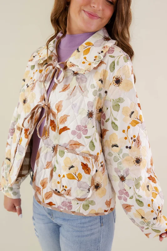 With Cream And Sugar Jacket Toggled Jacket Drawstring Jacket Belted Jacket