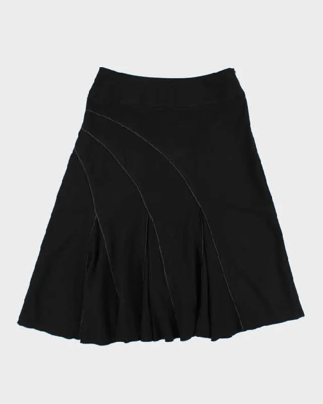 Y2k 00s Dalia Black Skirt - XS denim skirt classic