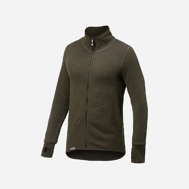 Woolpower Full Zip Jacket 400 Zippered Jacket Buttoned Jacket Snapped Jacket