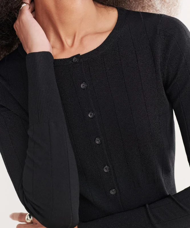 Ribbed Finley Cardigan Chenille Fabric Brocade Fabric Lace Fabric