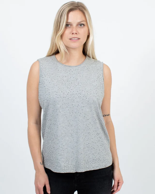 Bedazzled Tank cotton tank top