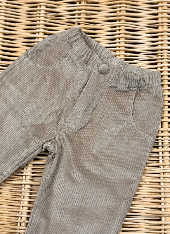 Corduroy Pants Comfortable Jogger Trousers