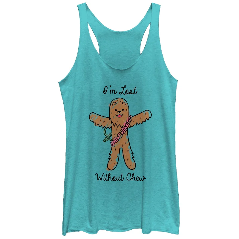 Women's Star Wars Valentine's Day Lost Without Chew Racerback Tank Top v-neck tank top Women's Star Wars Valentine's Day Lost Without Chew Racerback Tank Top v-neck tank top