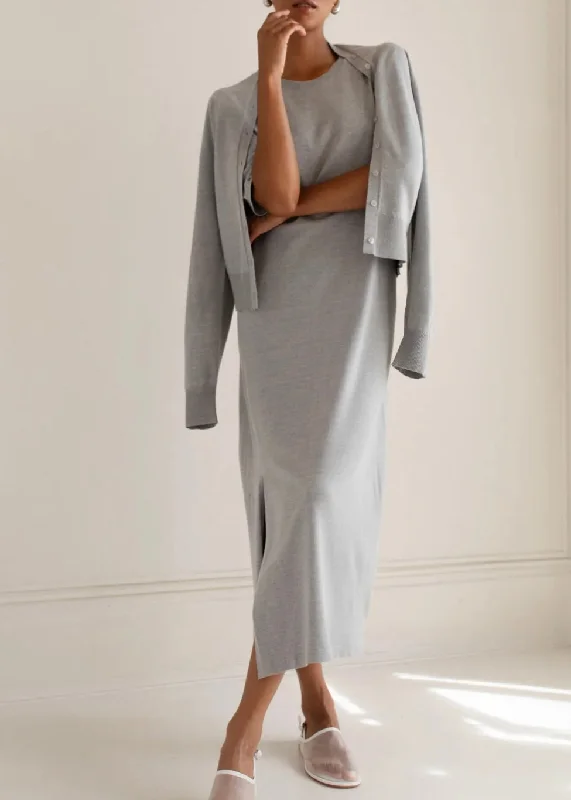 Neomi Button Cardigan Transparent Opaque Sheer
