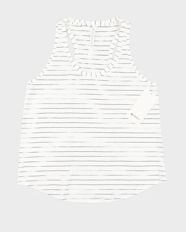 Lululemon Striped Tank Top - UK16 tie dye tank