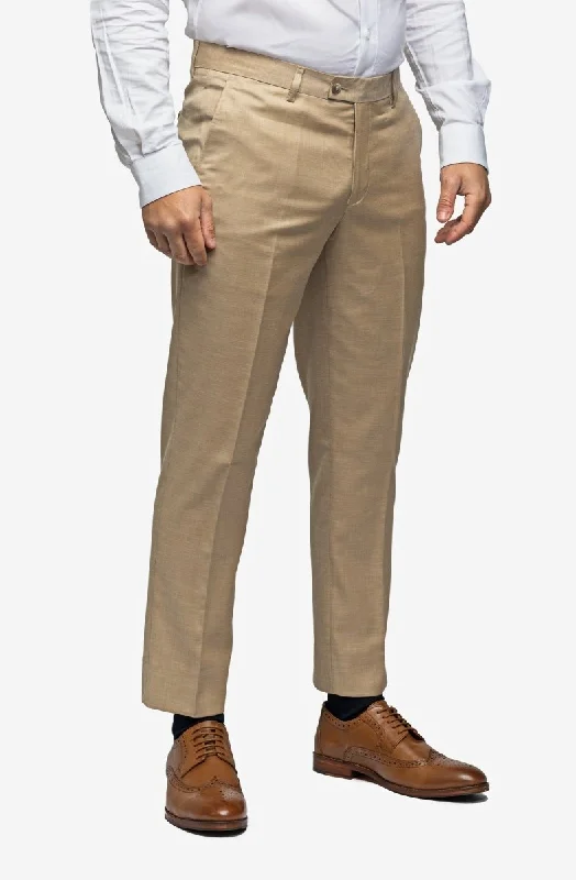 Tan Sharkskin Pants Chic Black Leggings