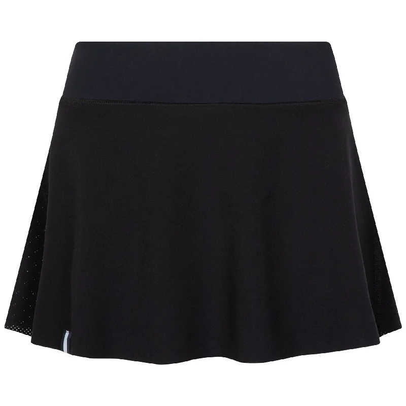Womens Legacy Skirt Pure Black - 2025 silk skirt lustrous