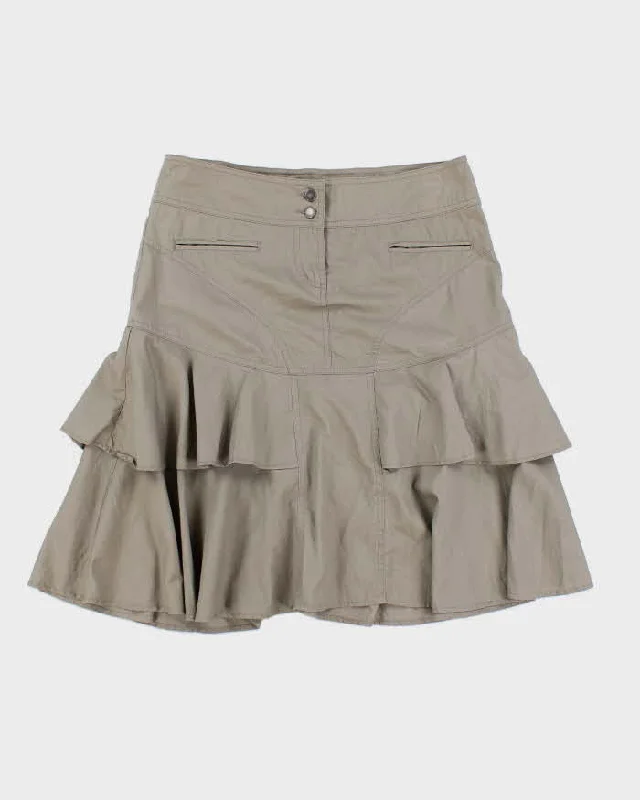 Y2k 00s Tiered Cargo Skirt - S corduroy skirt comfortable