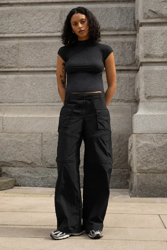 3-IN-1 ZIP-OFF NYLON PANT Slim-Fit Leggings