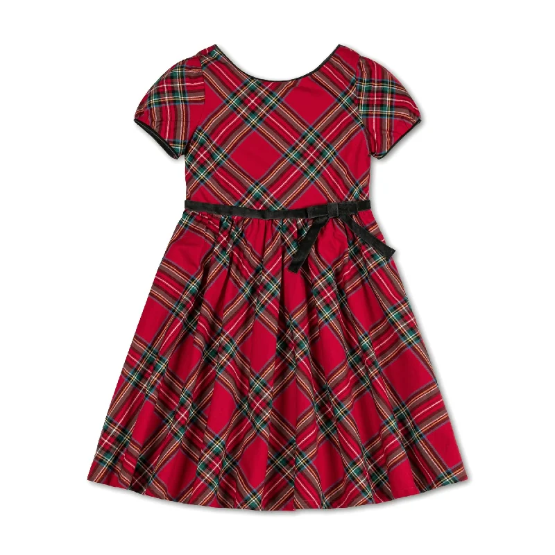 Puff Sleeve Party Dress - Baby Tunics Stylish modern