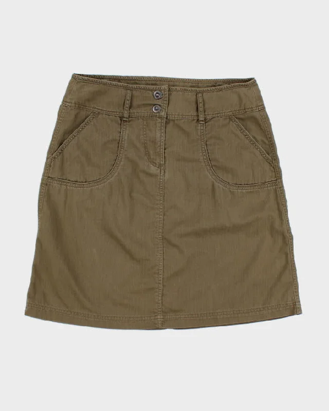 Y2k Womens Cargo Skirt - M linen skirt relaxed