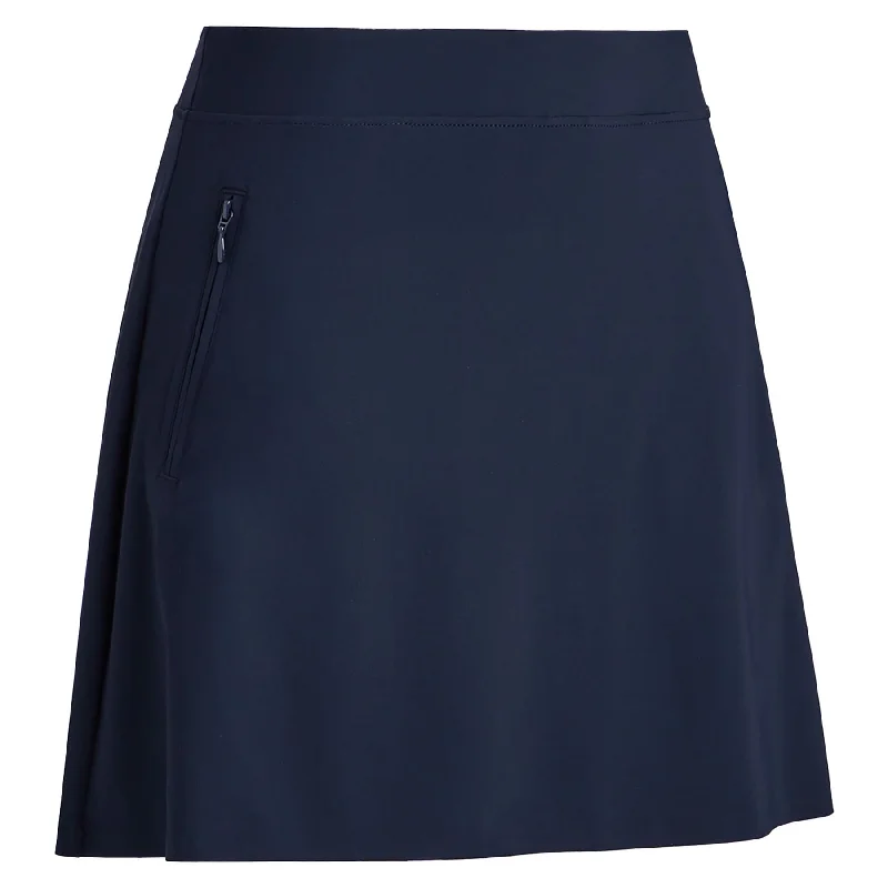 Womens Silky Tech Nylon Skirt Twilight - 2025 maxi skirt elegant
