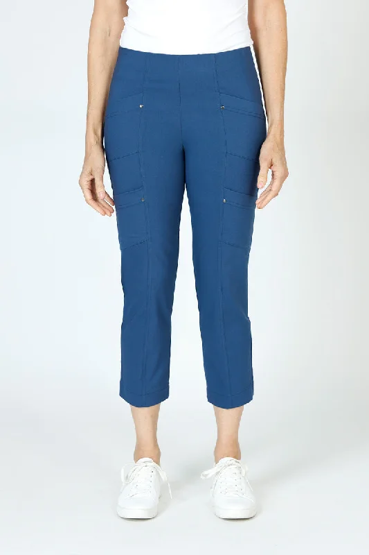 Elliott Lauren Slant Pocket Crop Cargo Pant Modern Skinny Pants
