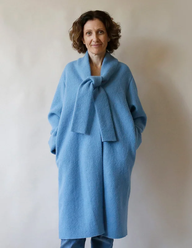The Maker's Atelier Tie Front Cardigan Coat Patchwork Embroidered Appliqued