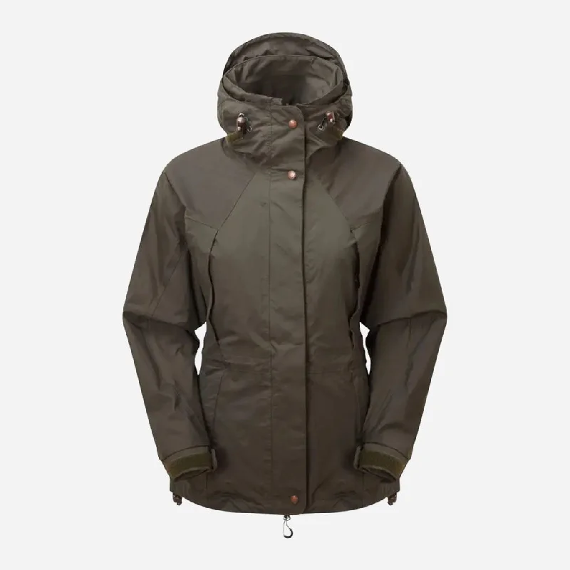 Keela Womens Munro Outdoor Waterproof Jacket Zip Front Button Front Snap Front