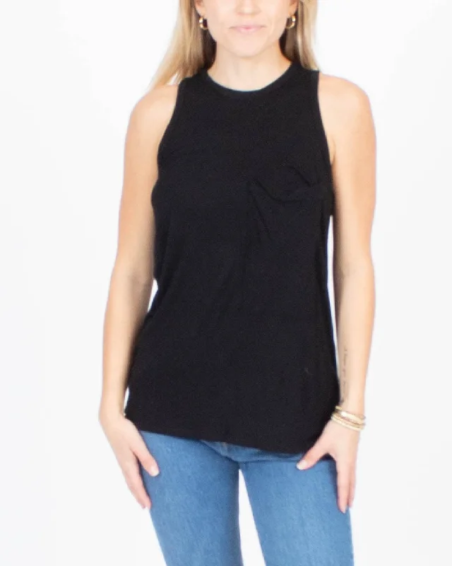 Basic Black Tank white tank top