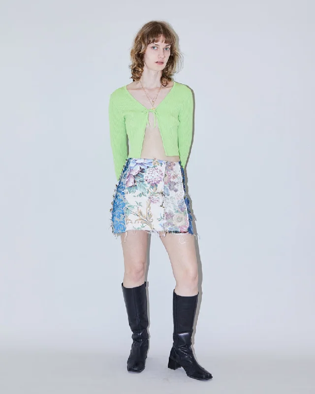 Rokit Originals Lindsay Reworked Skirt - XS cashmere skirt fine