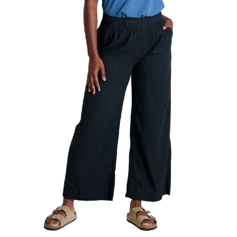 Toad & Co Women's Taj Hemp Wide Leg Pant Fashionable Tapered Leg Pants