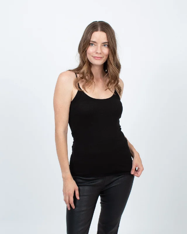 Basic Black Tank solid color tank