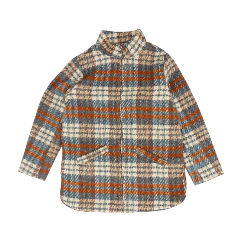 Multi Plaid Jacket Lace Jacket Ribbed Jacket Sequined Jacket