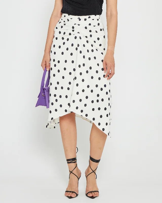 Rowe Skirt leather skirt refined