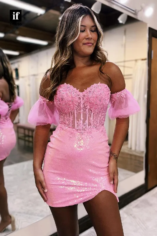 F1789 - Flattering Strapless Pleats Appliques Tight Short Cocktail Homecoming Party Dress Tunics Short Trendy F1789 - Flattering Strapless Pleats Appliques Tight Short Cocktail Homecoming Party Dress Tunics Short Trendy
