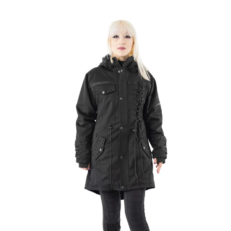 WRENLEY JACKET - BLACK Knit Jacket Woven Jacket Fleece Jacket