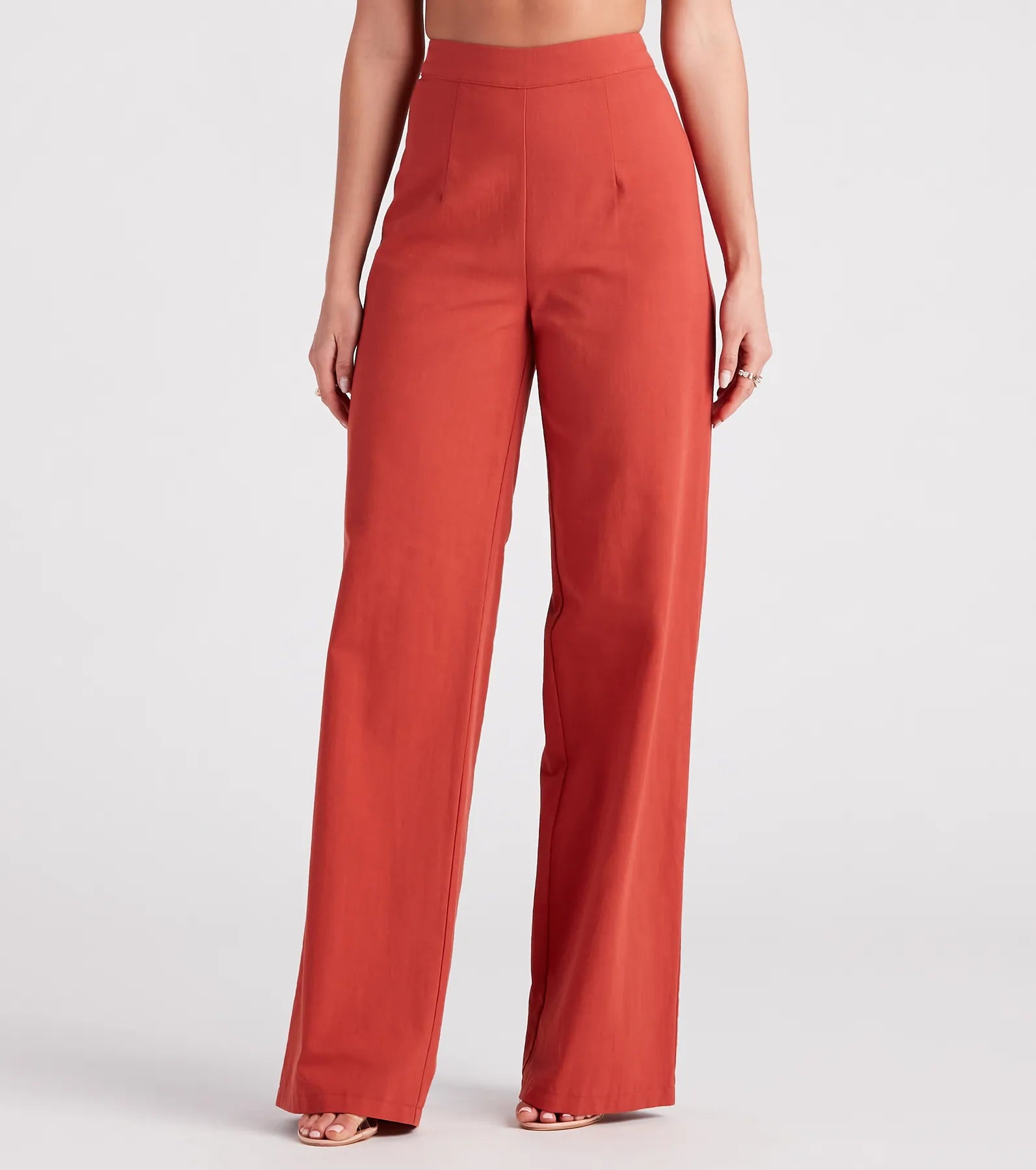 Meet In The Hamptons Linen Wide Leg Pants Lightweight Linen Pants